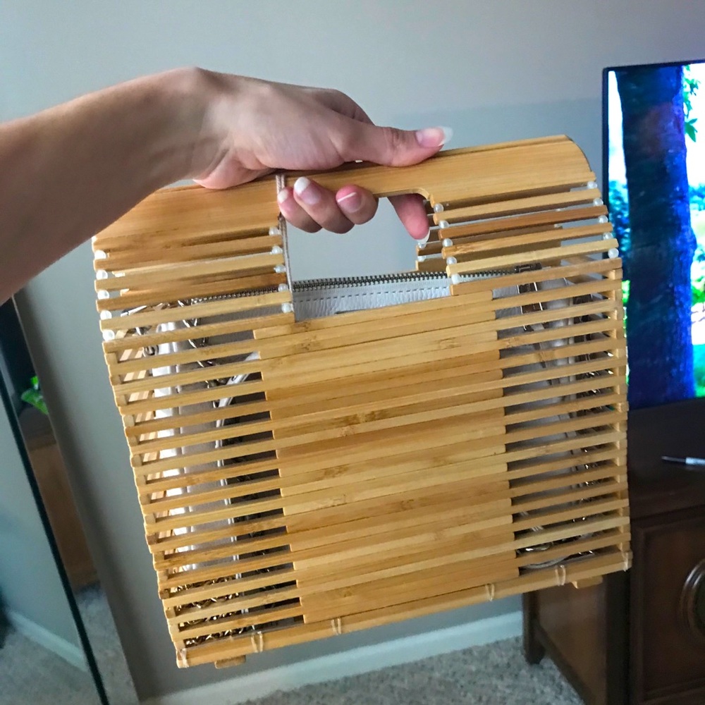 Rectangular Bamboo Bag - Picture 1 of 3